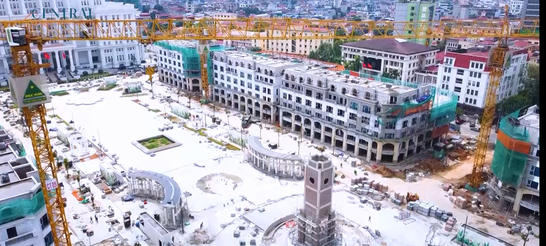 Central Square Thái Nguyên hoàn thiện những công đoạn cuối, dự kiến khánh thành phố đi bộ ngày 31/10